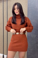 Vestido Canelado Hortencya