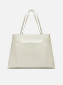 Bolsa Hobo Off-White Couro Legítimo