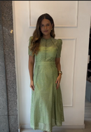 Vestido Aurélie Verde Pistache
